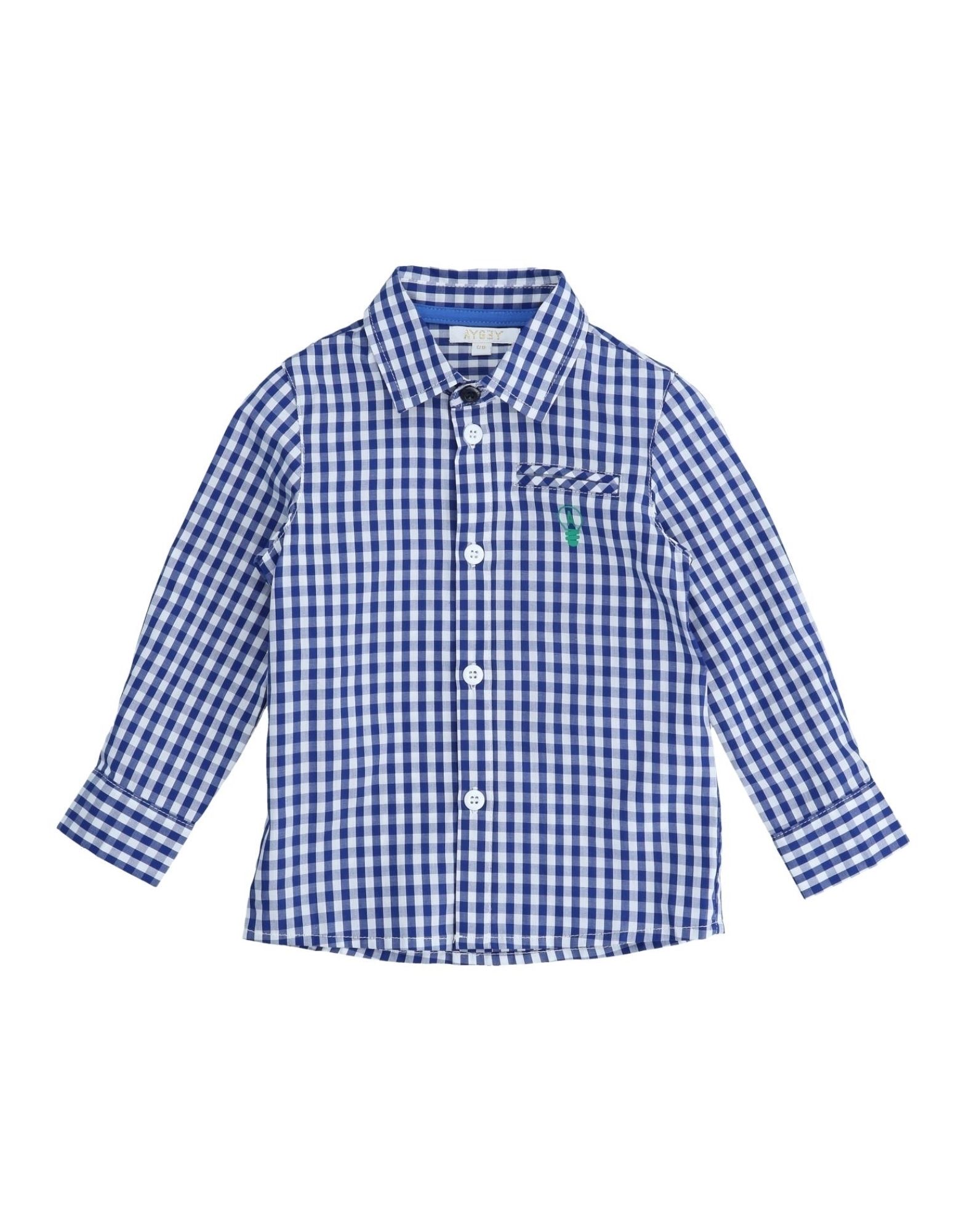Aygey Kids' Shirts In Blue