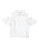 MICROBE by MISS GRANT M�dchen 0-24 monate Bluse Farbe Wei� Gr��e 6