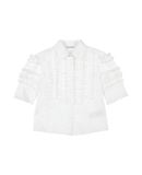 DOLCE & GABBANA M�dchen 3-8 jahre Hemd Farbe Wei� Gr��e 6
