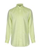 GIAMPAOLO Herren Hemd Farbe Hellgr�n Gr��e 7