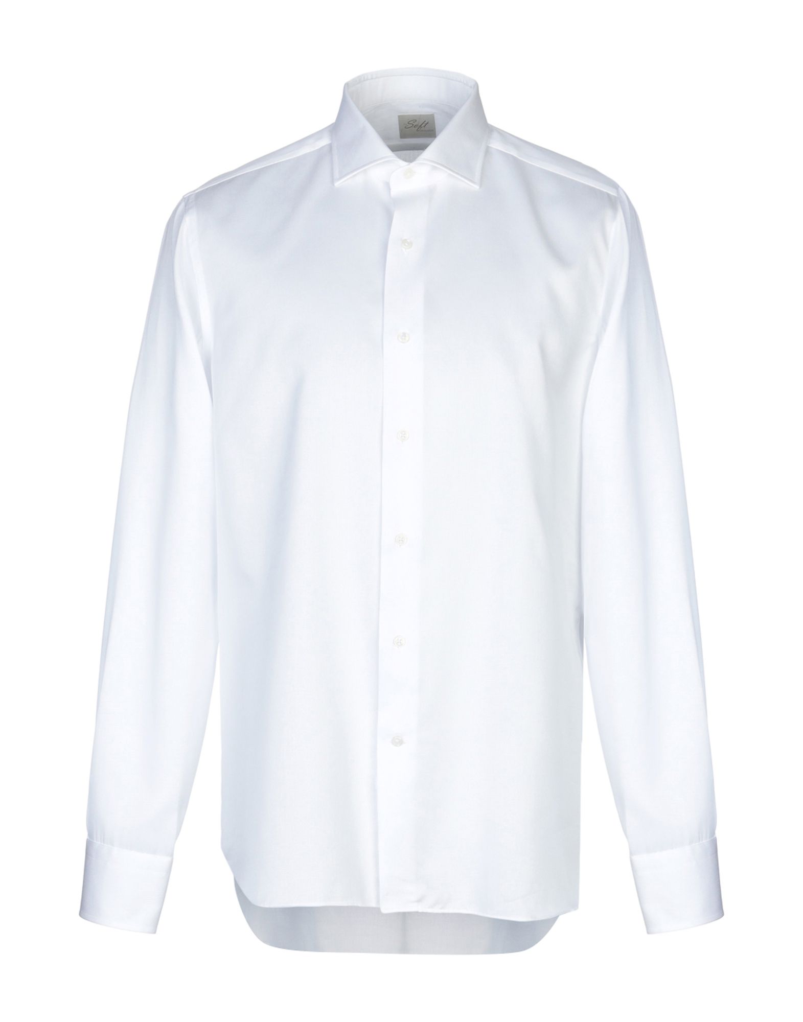 《セール開催中》ALESSANDRO GHERARDI メンズ シャツ ホワイト 43 コットン 100%