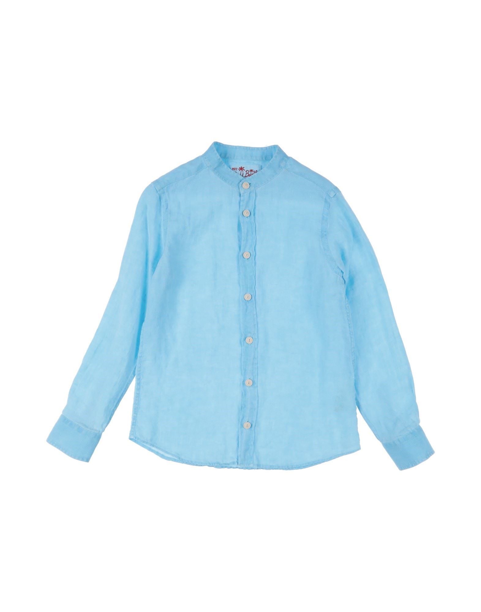 Mc2 Saint Barth Babies'  Shirts In Blue
