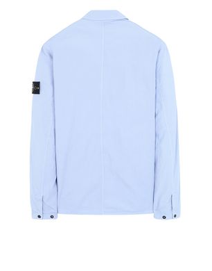 Stone island structured 2025 cotton overshirt