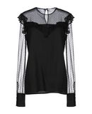 DONDUP Damen Bluse Farbe Schwarz Gr��e 5