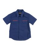 TRUSSARDI JUNIOR Jungen 3-8 jahre Hemd Farbe Dunkelblau Gr��e 2