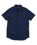 TRUSSARDI JUNIOR Jungen 9-16 jahre Hemd Farbe Dunkelblau Gr��e 6