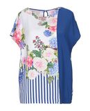 MARTA STUDIO Damen Bluse Farbe Blau Gr��e 4