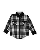 BRIAN RUSH Jungen 0-24 monate Hemd Farbe Schwarz Gr��e 10