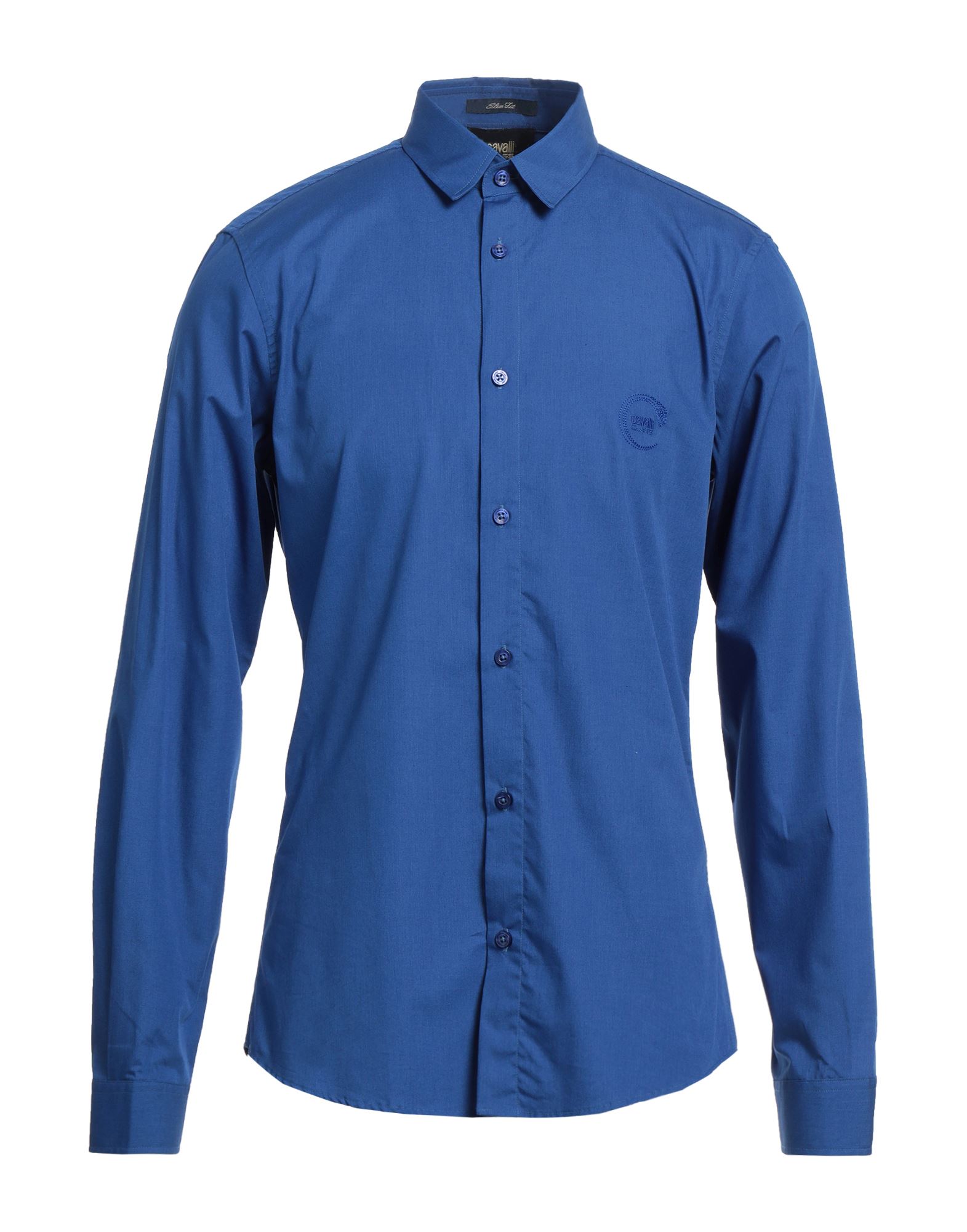 Cavalli Class Shirts In Blue