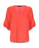 FRANKIE MORELLO Damen Bluse Farbe Orange Gr��e 4