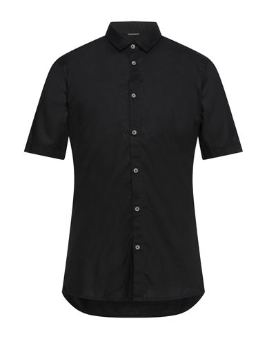 Man Shirt Black Size M Cotton