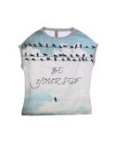 PLEASE M�dchen 3-8 jahre T-shirts Farbe Milit�rgr�n Gr��e 2