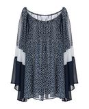ANNARITA N TWENTY 4H Damen Bluse Farbe Dunkelblau Gr��e 5