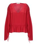 SUOLI Damen Bluse Farbe Rot Gr��e 4