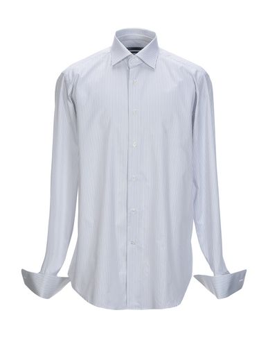 Man Shirt Grey Size 42 Cotton
