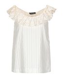 TWINSET Damen Top Farbe Beige Gr��e 6