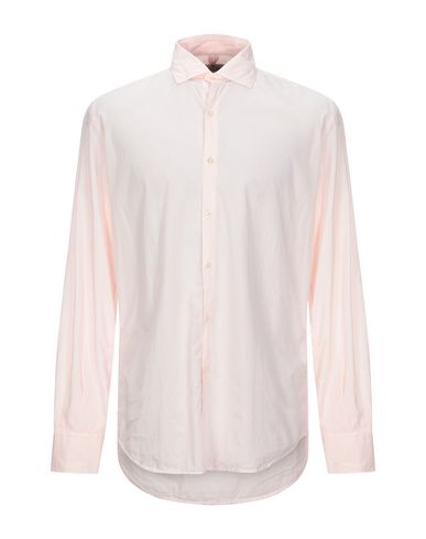 Brooksfield Man Shirt Light Pink Size 17 Cotton