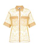 SI-JAY Damen Hemd Farbe Gelb Gr��e 5