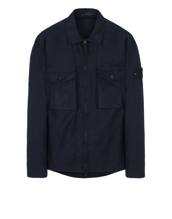 38814283qo - OVER SHIRTS STONE ISLAND OVER SHIRT 103F2 GHOST PIECE_COTTON NYLON TELA STONE ISLAND - 0