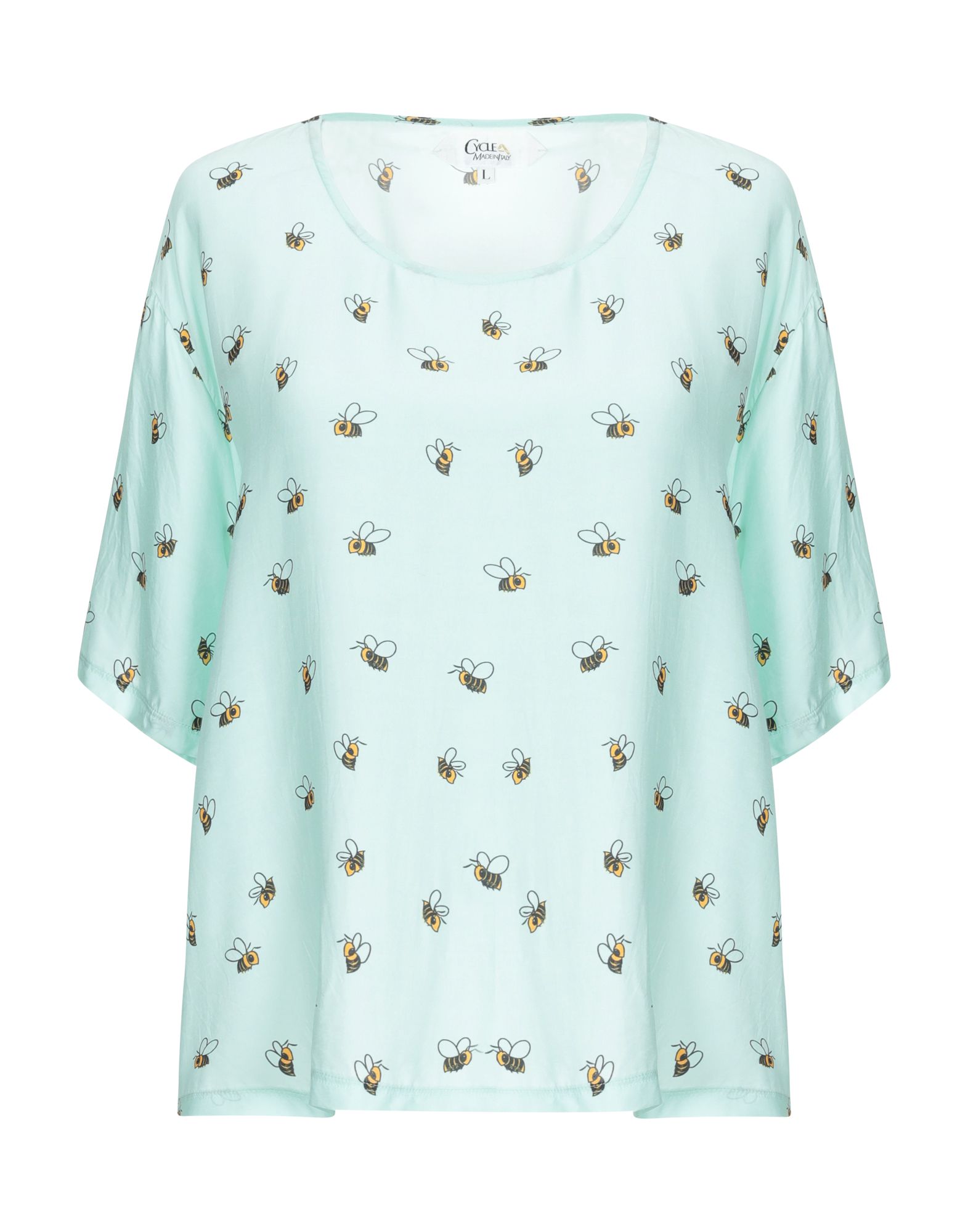 Cycle Blouse In Light Green Modesens