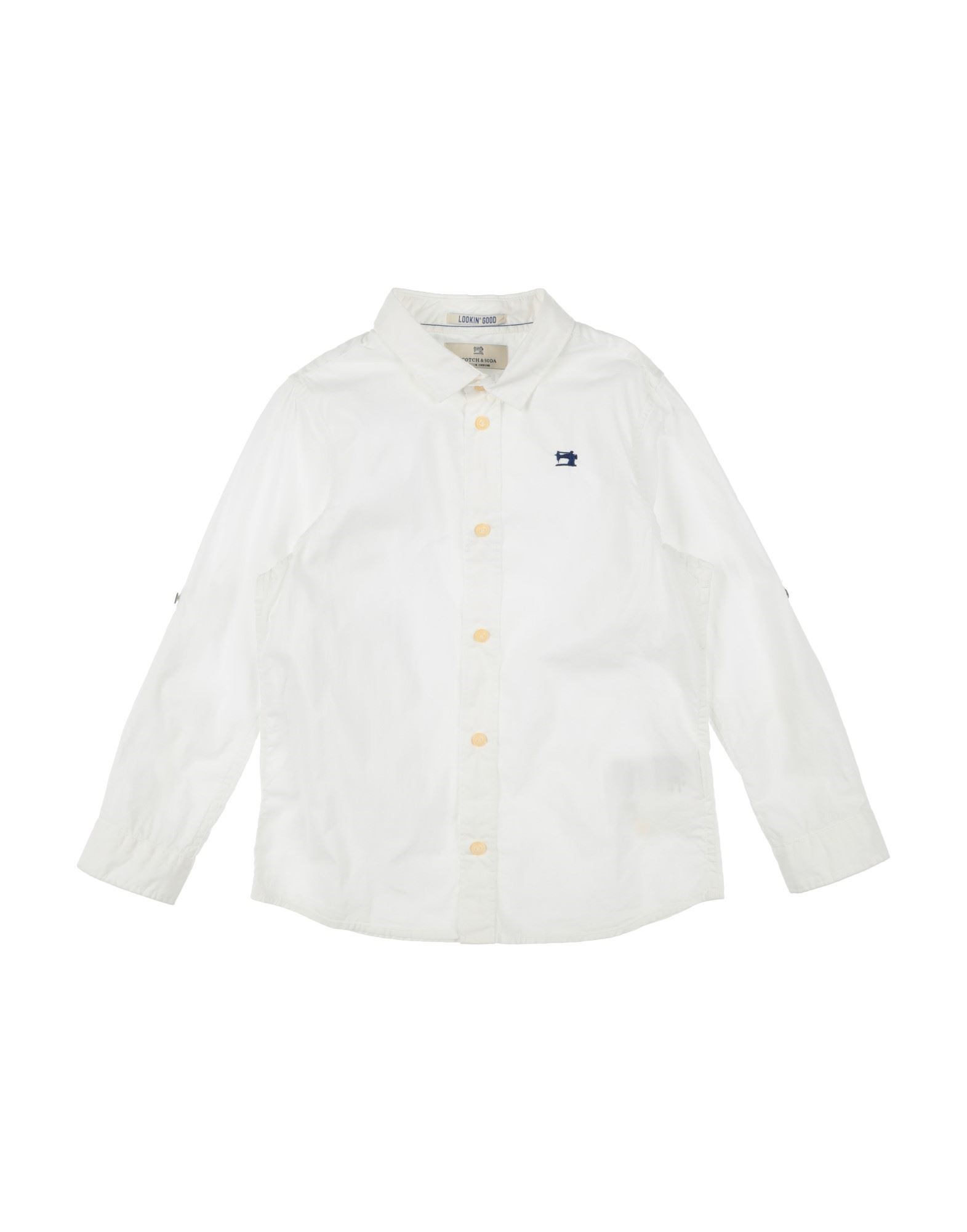 Scotch & Shrunk Kids'  Toddler Boy Shirt White Size 6 Cotton