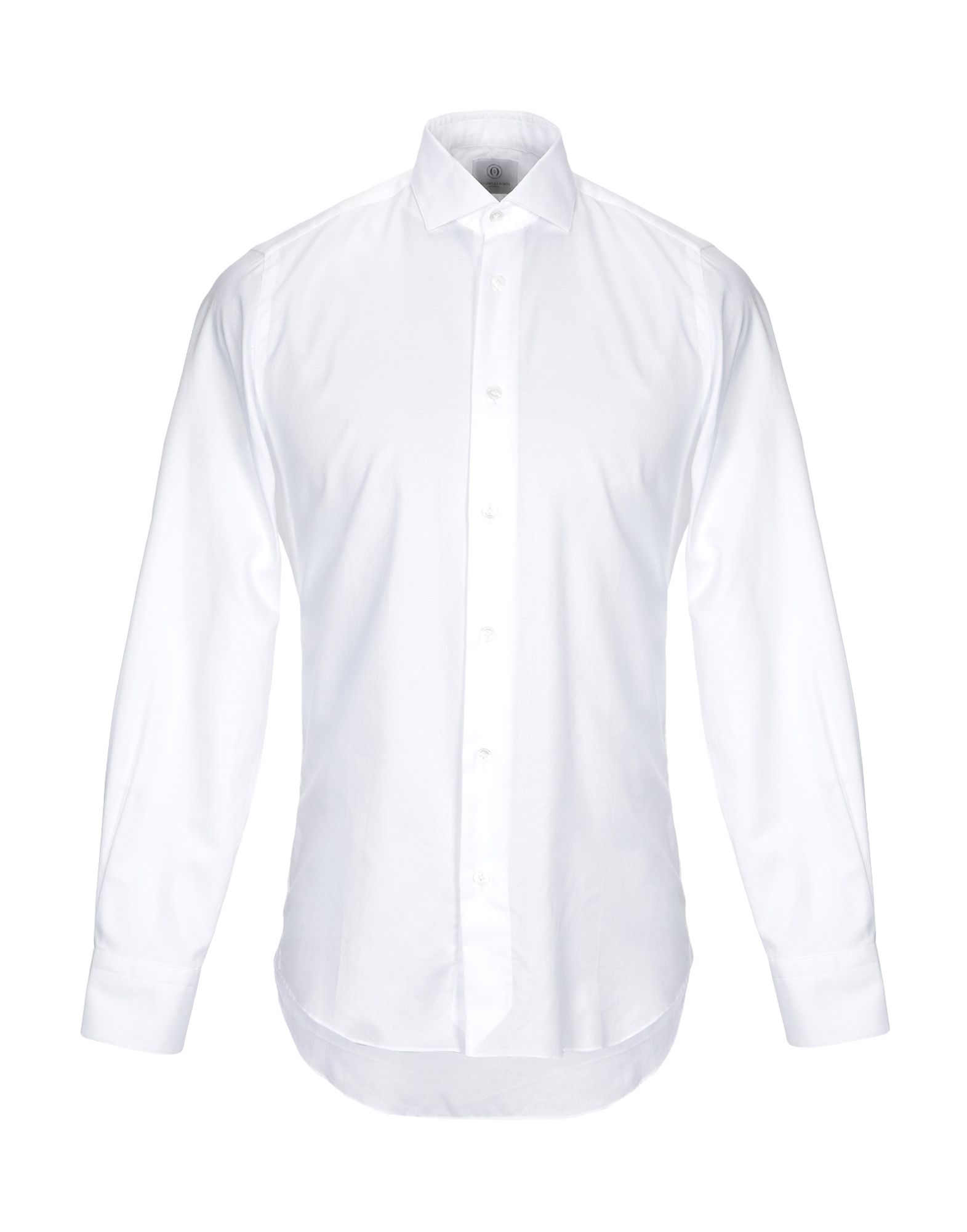 《期間限定セール中》MASSIMO LA PORTA メンズ シャツ ホワイト 41 コットン 100%