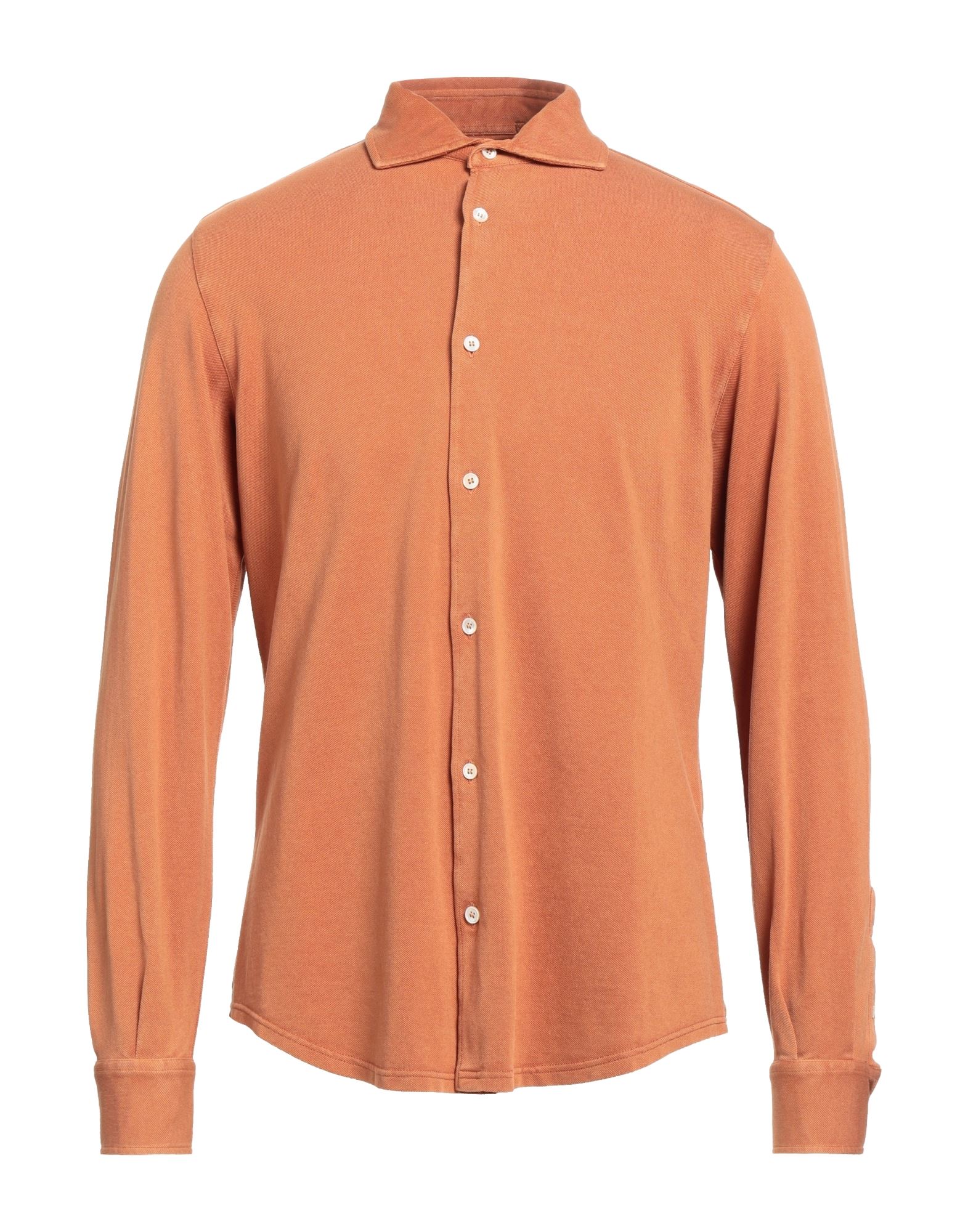 Fedeli Shirts In Ocher