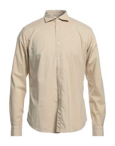 Man Shirt Beige Size 15 ¾ Cotton
