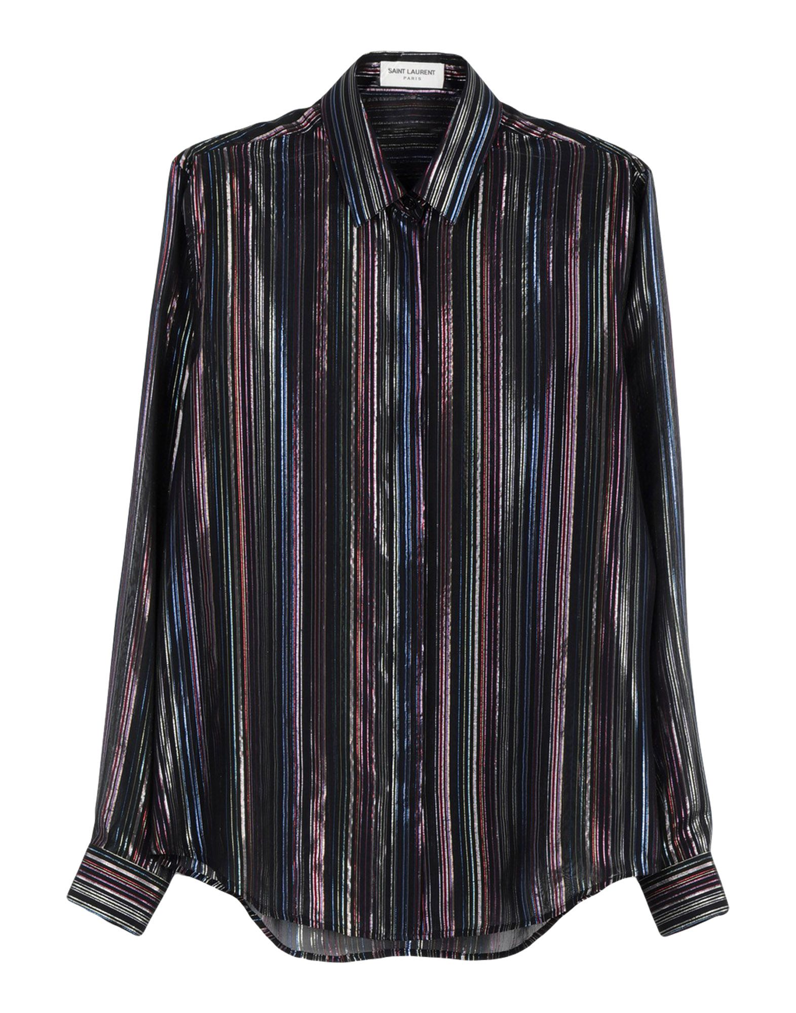 saint laurent striped shirt