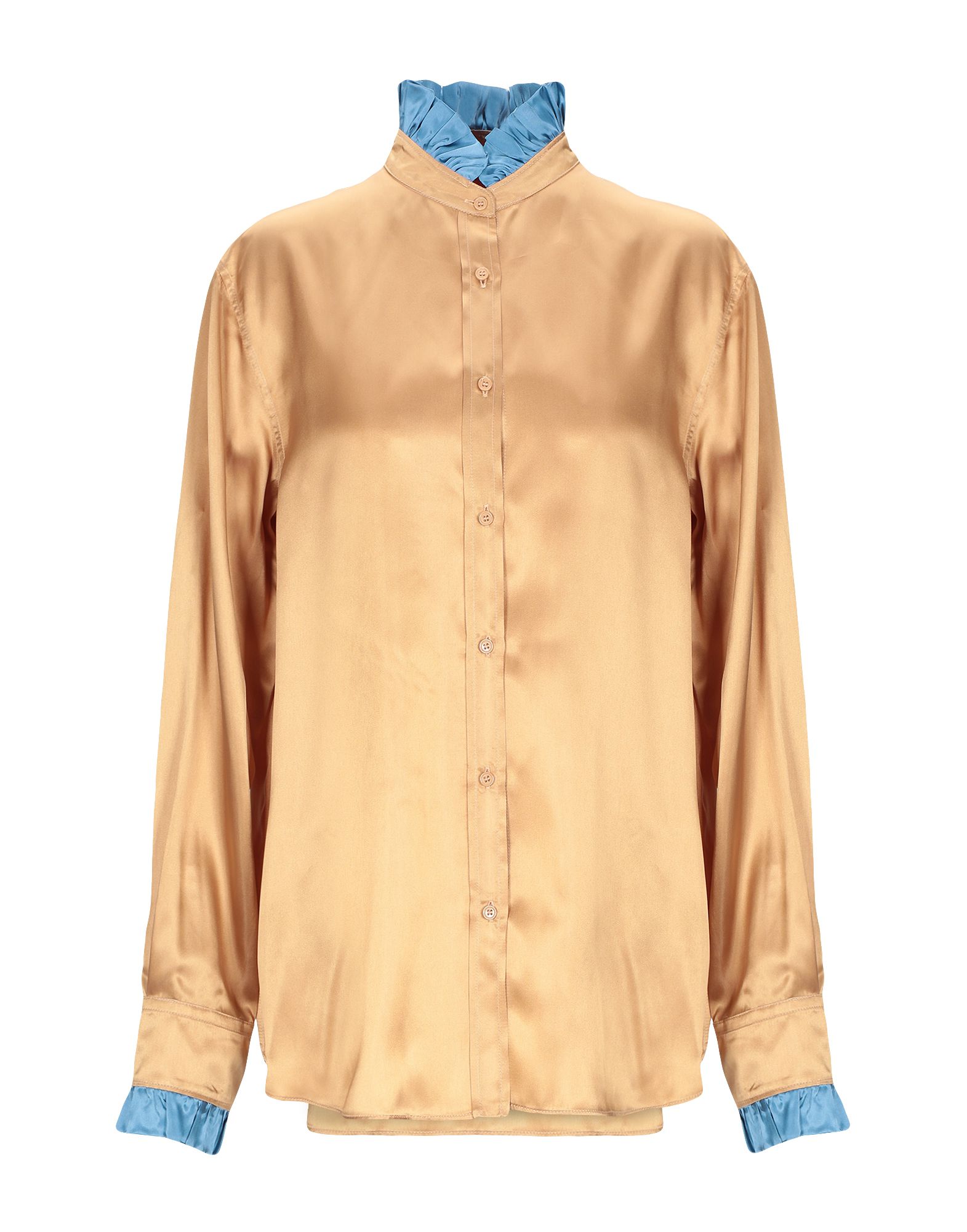 THE GIGI Solid color shirts & blouses,38832277JX 6