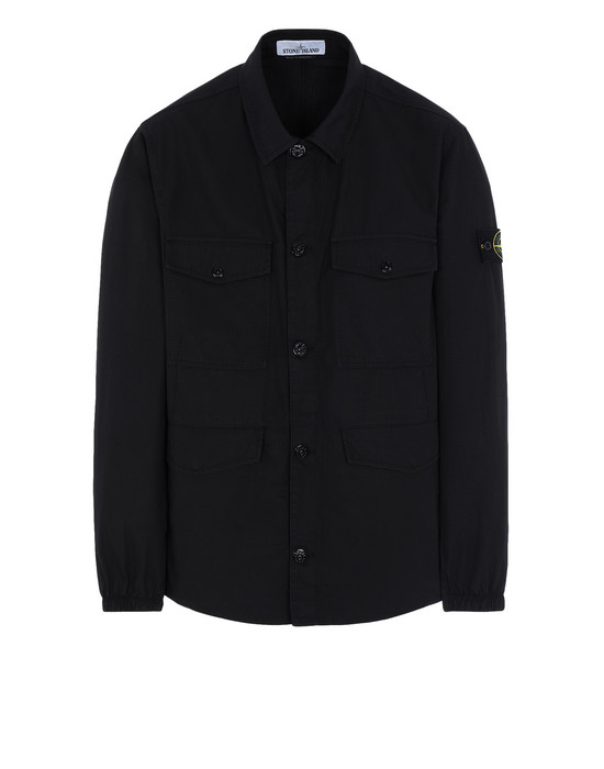 38834492wf - OVER SHIRTS STONE ISLAND OVER SHIRT 12707 STRUCTURED COTTON STONE ISLAND - 0