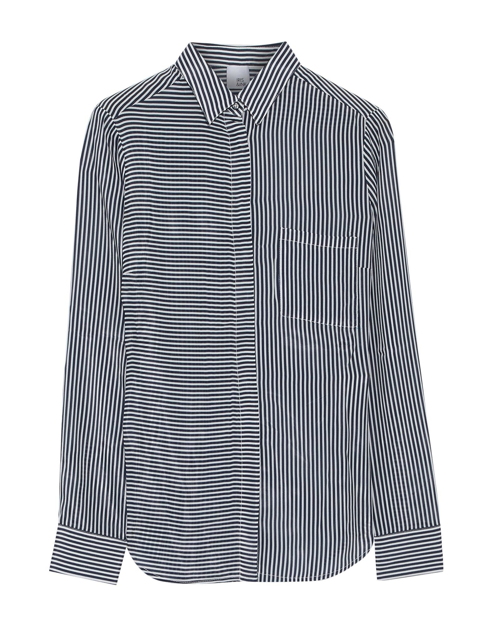 IRIS & INK Striped shirt,38835037KQ 2