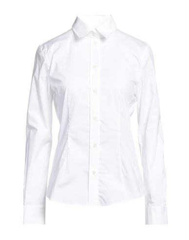 Shop Peuterey Woman Shirt White Size 4 Cotton, Polyamide, Elastane