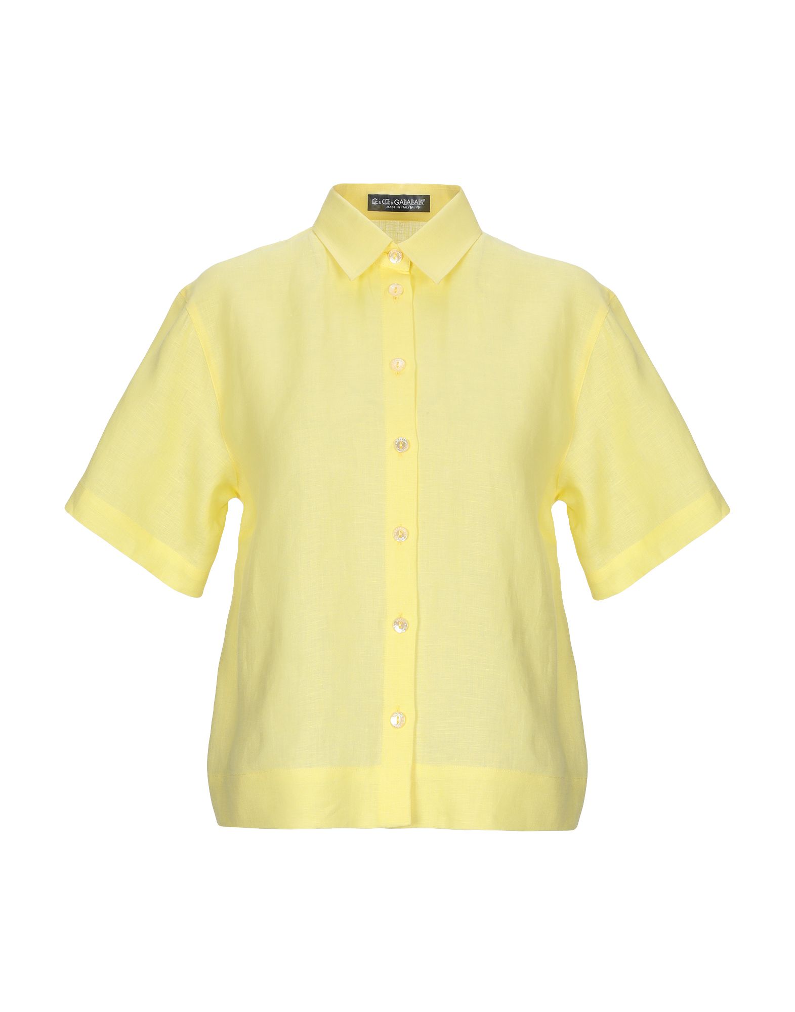 DOLCE & GABBANA Linen shirt,38835888RA 2