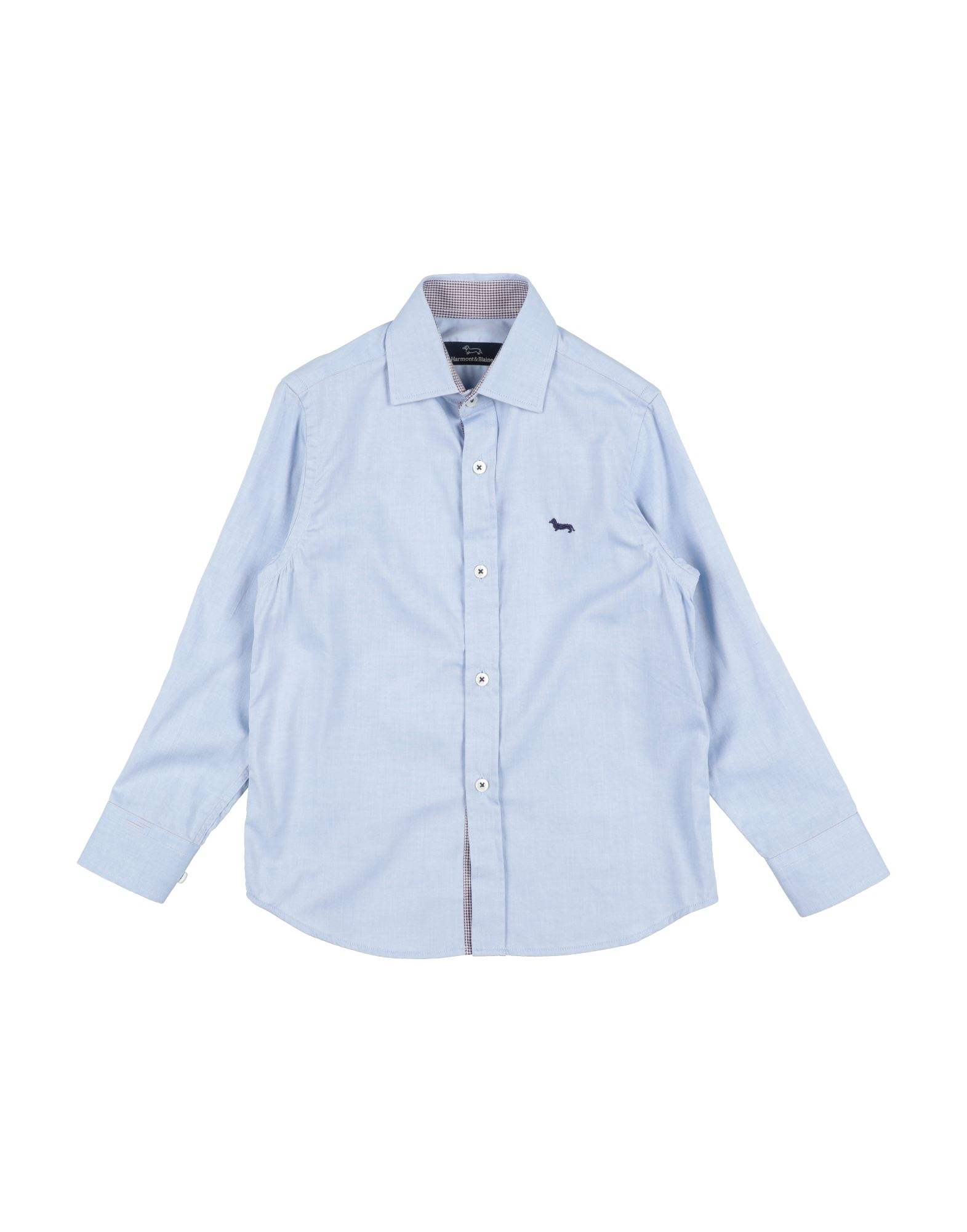 Harmont & Blaine Kids' Shirts In Azure