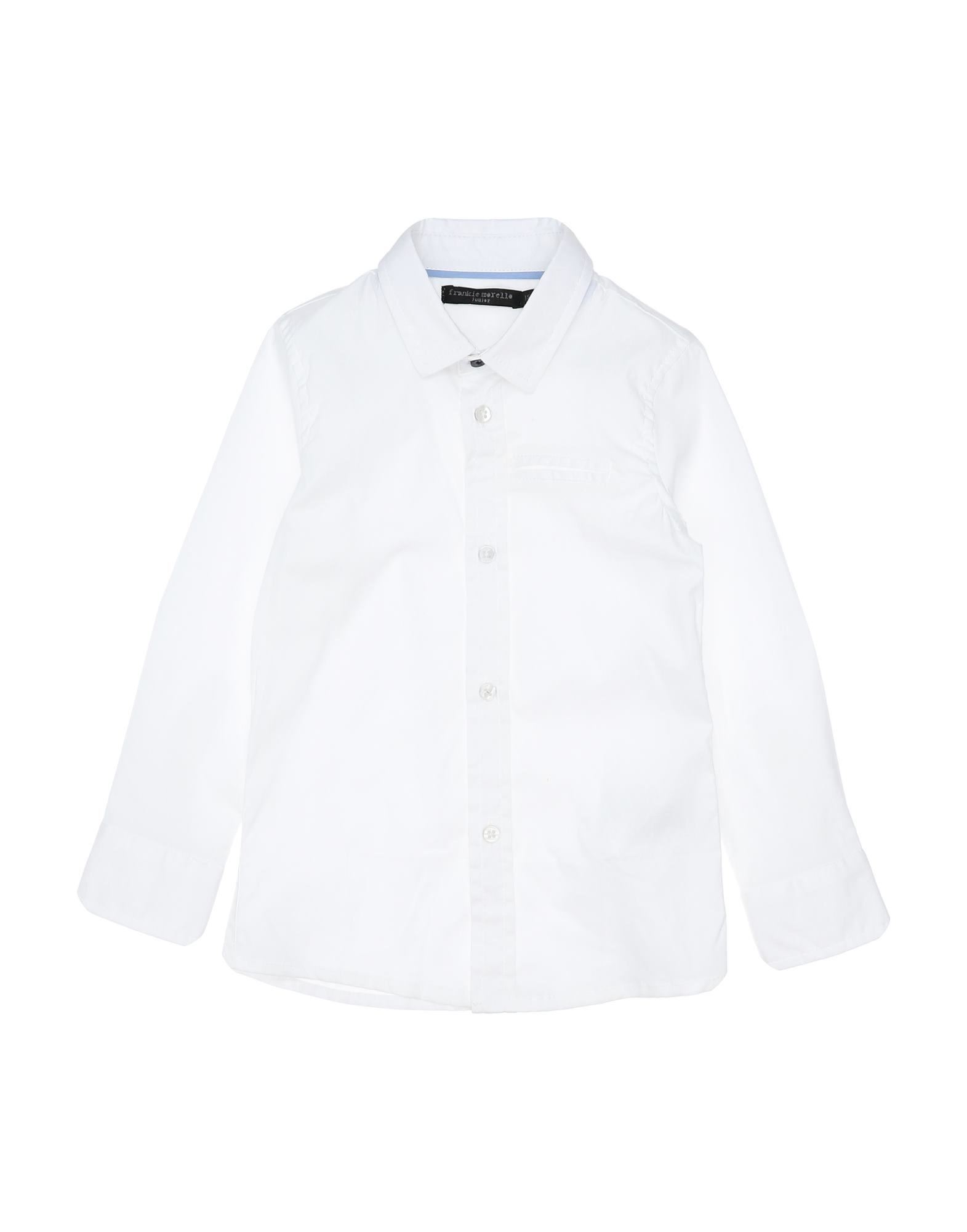Frankie Morello Kids' Shirts In White