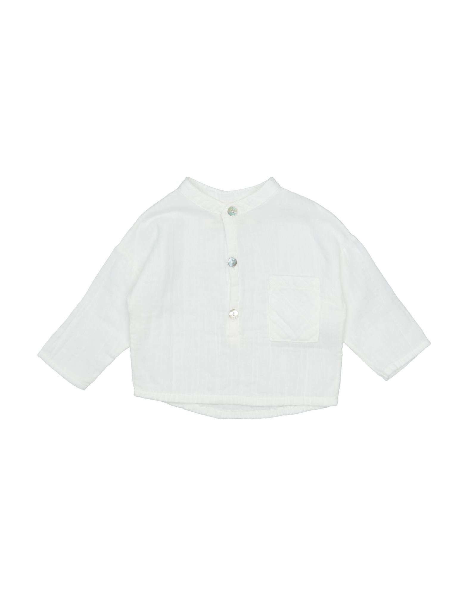 Message In The Bottle Kids'  Shirts In White