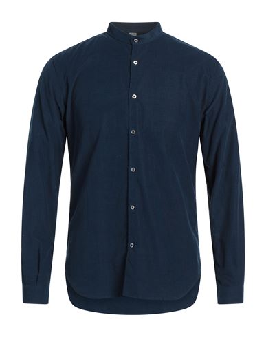 Brooksfield Man Shirt Midnight Blue Size 15 ¾ Cotton