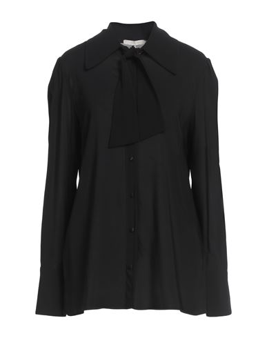 L'autre Chose L' Autre Chose Woman Shirt Black Size 8 Viscose, Elastane