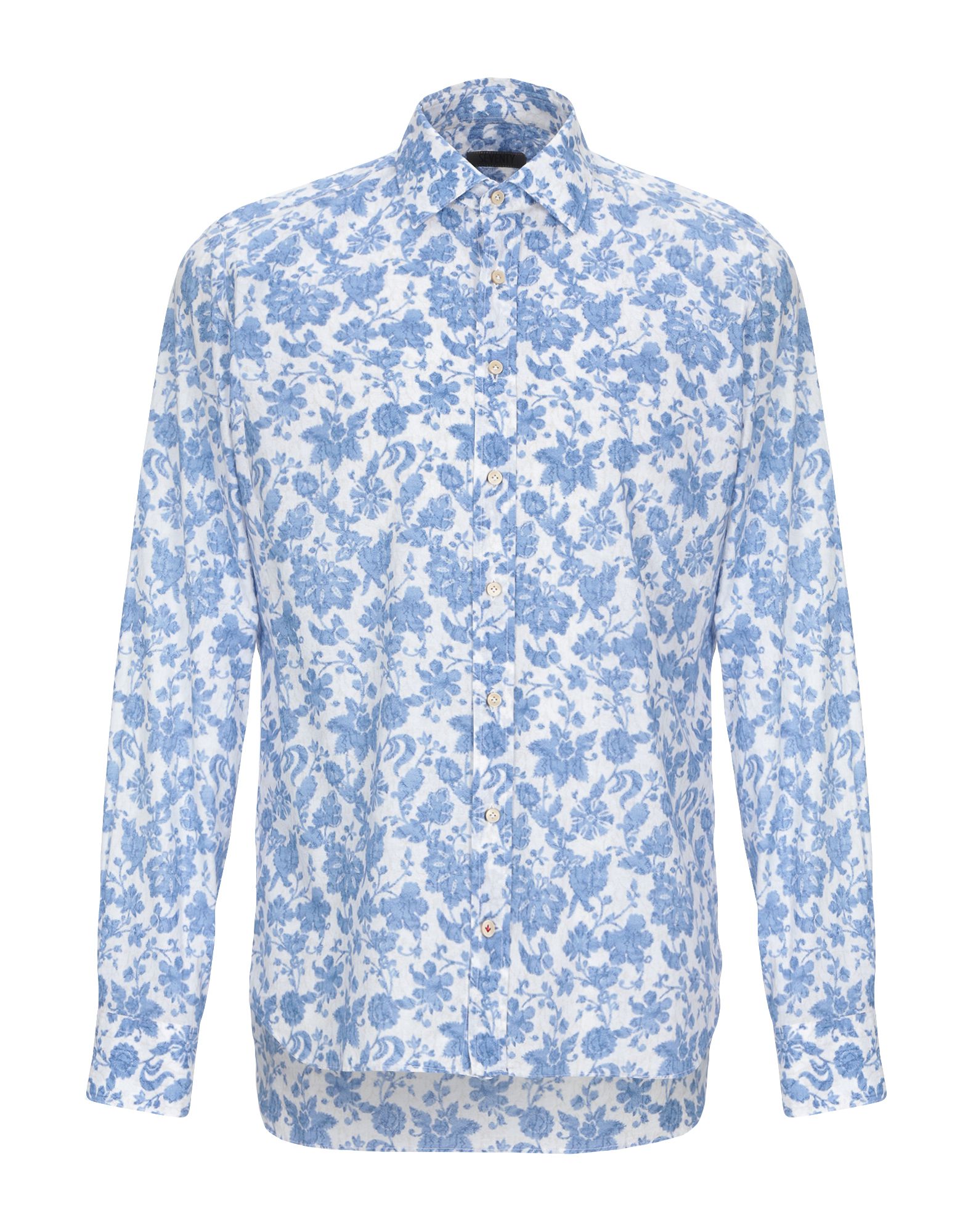 Seventy Sergio Tegon Shirts In Azure | ModeSens
