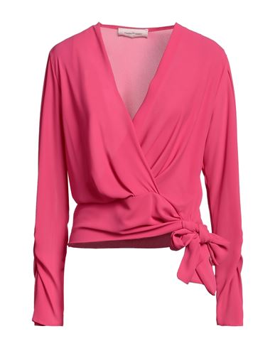 Twenty Easy By Kaos Woman Blouse Fuchsia Size 10 Polyester In Pink