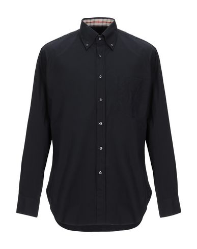 Daks Man Shirt Midnight Blue Size 16 ½ Cotton In Black