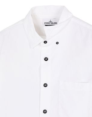 stone island white shirt