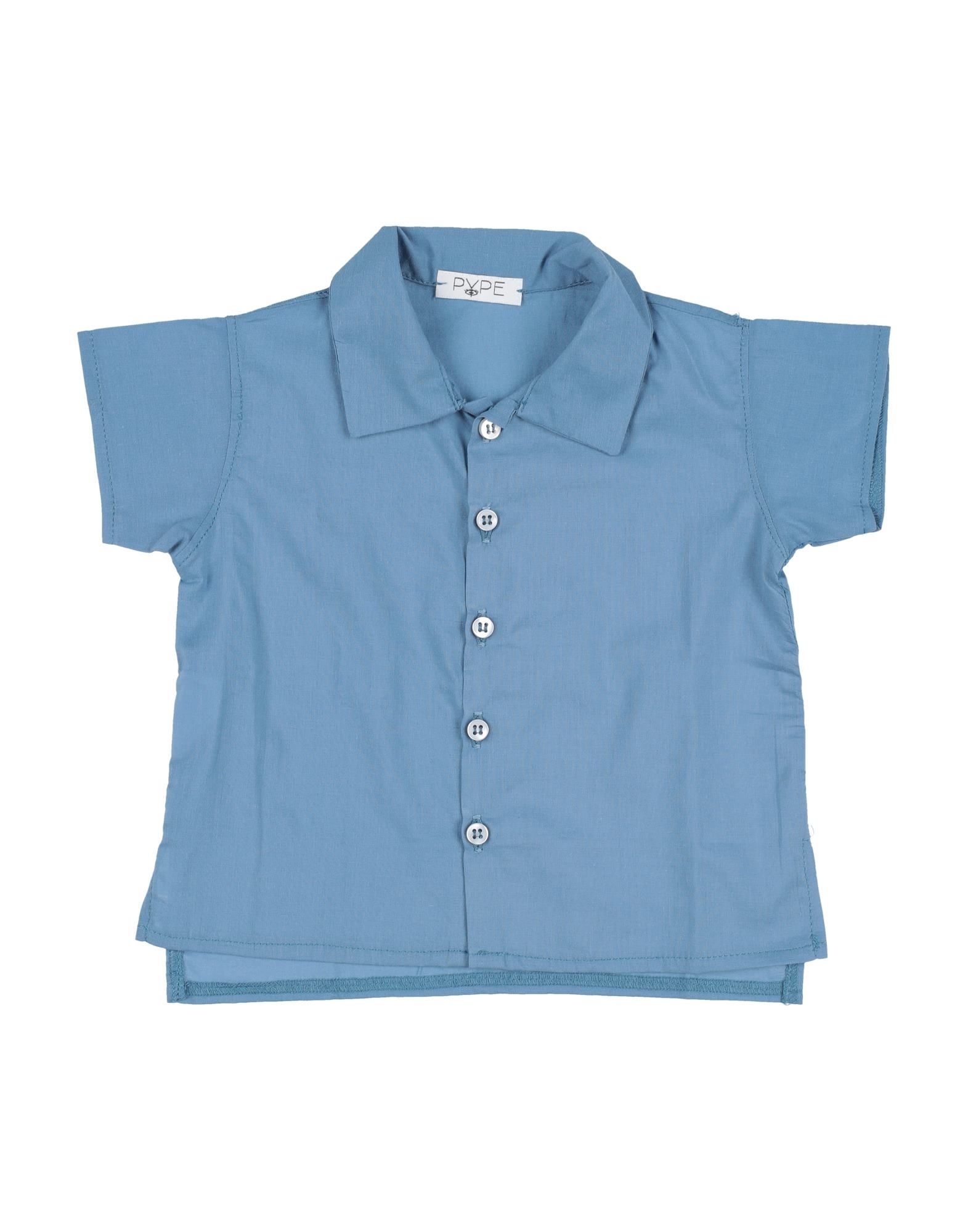 Pype Kids' Shirts In Blue