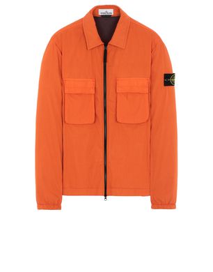 Orange stone sale island overshirt