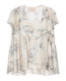 ERIKA CAVALLINI Damen Bluse Farbe Elfenbein Gr��e 3