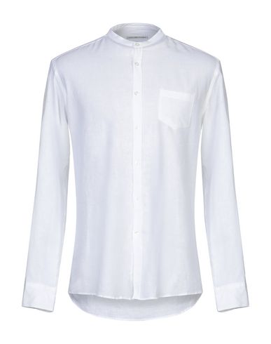 Man Shirt White Size 16 Flax, Cotton