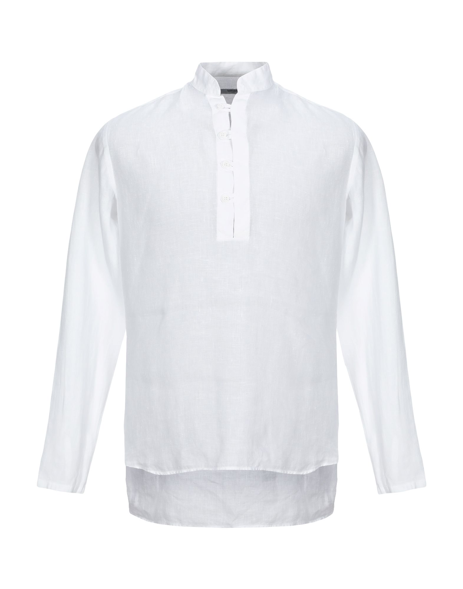《セール開催中》TAKESHY KUROSAWA メンズ シャツ ホワイト L 麻