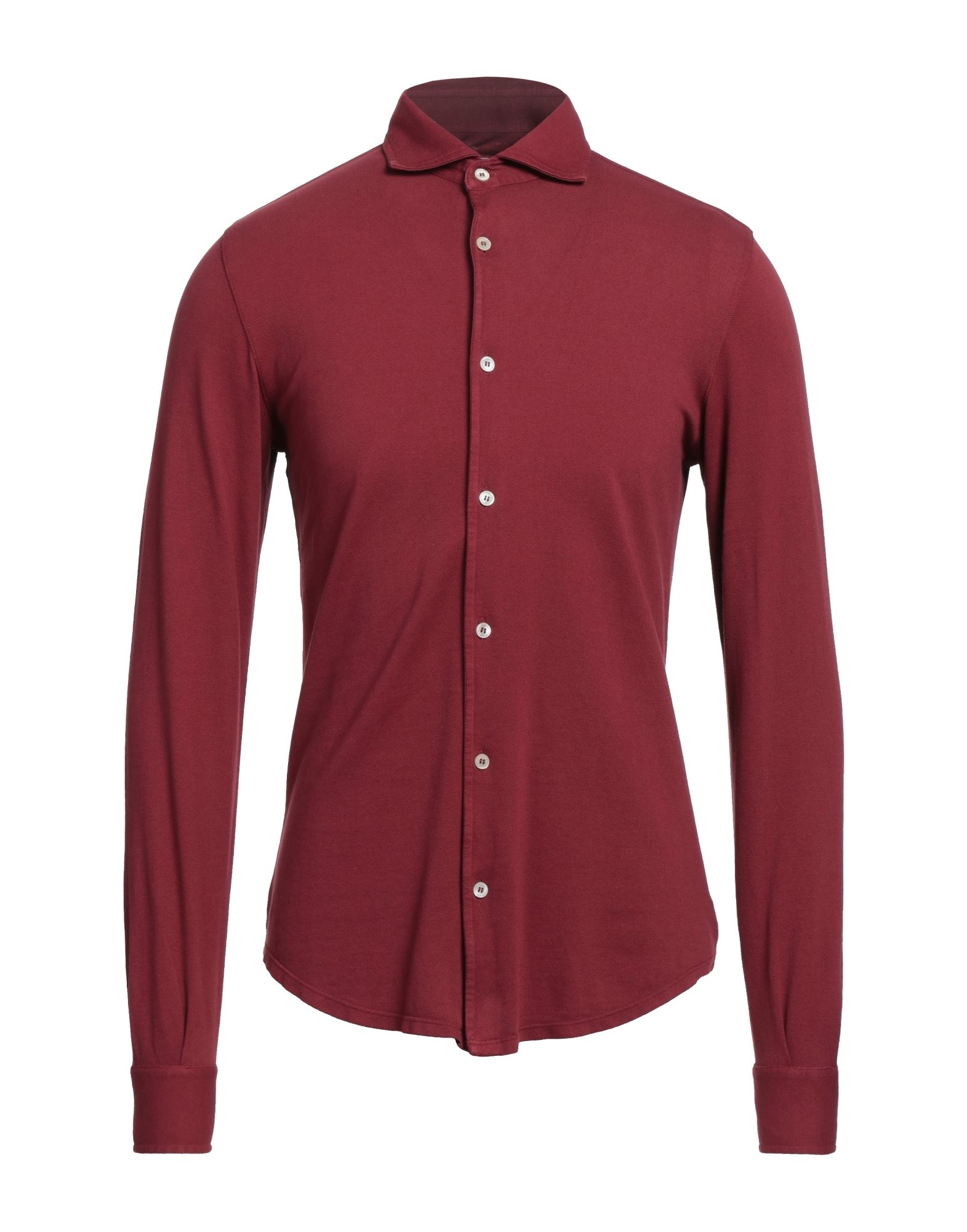 Fedeli Shirts In Maroon
