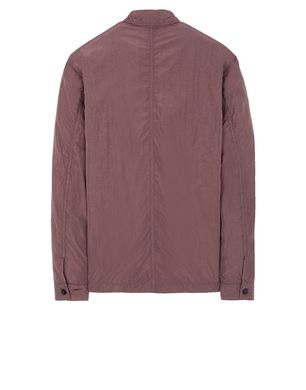 Stone island 2024 overshirt burgundy